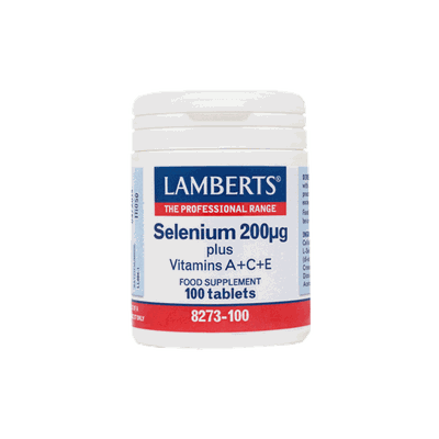 LAMBERTS Selenium 200μg & Βιταμίνες A, C, E  100ta