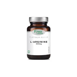 Power Health Platinum Range L-Arginine Αργινίνη 500mg 30 κάψουλες