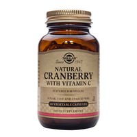 Solgar Natural Cranberry With Vitamin C - 60 Φυτικ