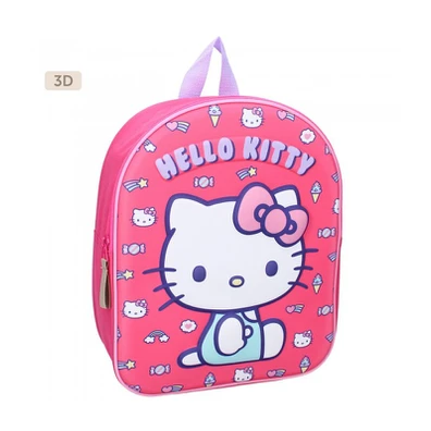 Σακίδιο Πλάτης με Τρισδιάστατο Σχέδιο Hello Kitty 