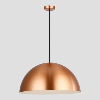 Brass Bell Pendant Lamp 1Χε27 Ø60