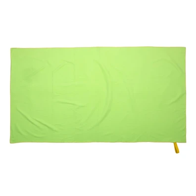 Πετσέτα Microfiber Μονόχρωμη 90x160 Λαχανί