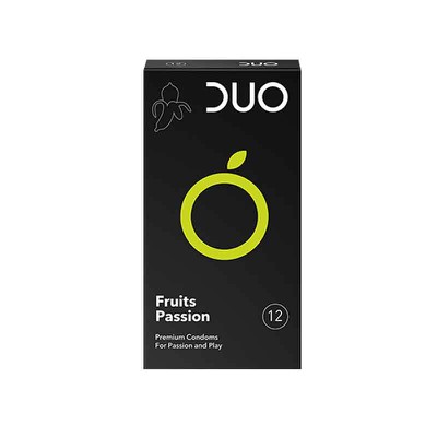 DUO - Fruits Passion - Προφυλακτικά με Γεύσεις - 6τμχ