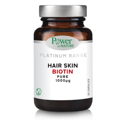 Power of Nature Platinum Range Hair Skin Biotin 10