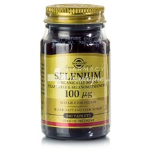 Solgar Selenium 100μg, 100 tabs - Θυροειδής / Ανοσοποιητικό