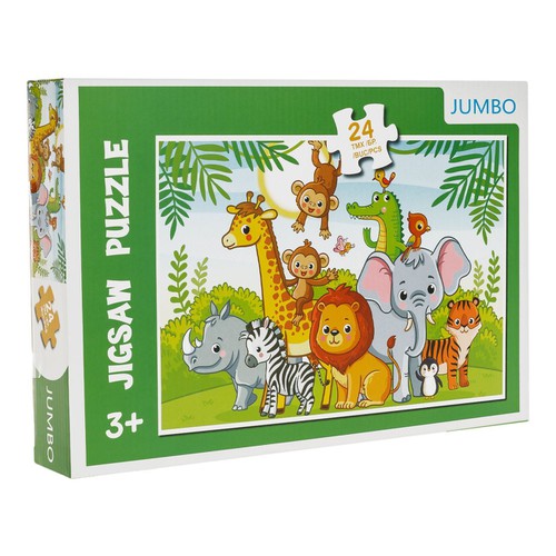 Puzzle kafshe xhungle  24cp