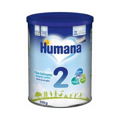 HUMANA Optimum No2 Βρεφικό Γάλα Σε Σκόνη 350g