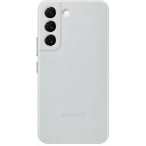 Samsung Leather Cover Galaxy S22 Light Gray