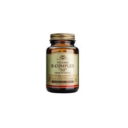 Solgar Formula B Complex 50 B Vitamin Complex For Good Health Of The Nervous & Immune System 50 herbal capsules