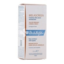 Ducray Melascreen Eye Contour Anti-Spots - Φροντίδα κατά των Καφέ Κηλίδων / Μαύρων Κύκλων /Μείωση Ρυτίδων, 15ml