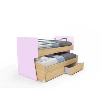  Παιδική Κουκέτα   Alfaset Bee  90x190/200 Λιλά