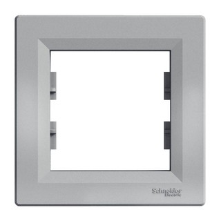Asfora Frame 1 Gang Aluminium EPH5800161