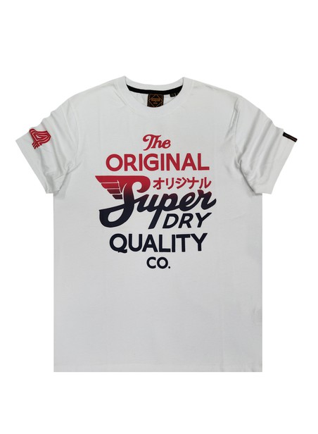 Superdry optic script style workwear tee