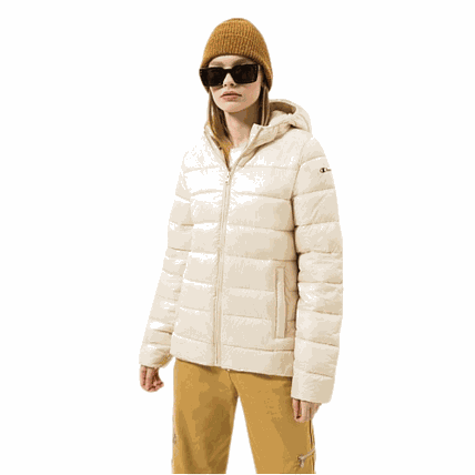 Champion Women Hooded Polyfilled Jacket (115750-YS
