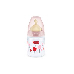 Nuk First Choice Latex Baby Bottle With Temperature Indicator 0-6m 150ml