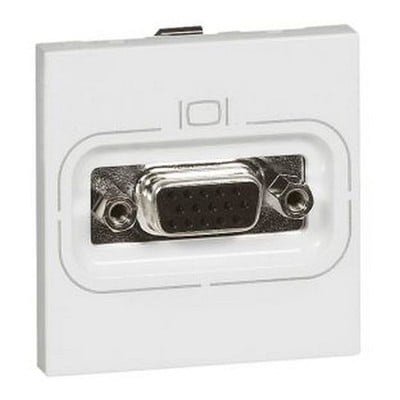 Mosaic Video Socket HD15 White