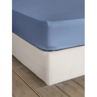 Σεντόνι Μονό με Λάστιχο Superior Satin - Shadow Bl