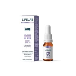 Lifelab CBD PM 10% Συμπλήρωμα Διατροφής Σε Μορφή Ελαίου Για Ισορροπία Ευεξία & Χαλάρωση Το Βράδυ 10ml