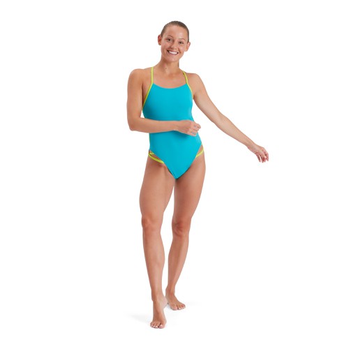 Speedo Women's Neon Freestyler Swimsuit (11714-G62