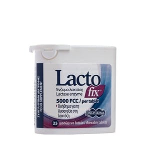 Unipharma Lactofix, 25 Chewable Tabs