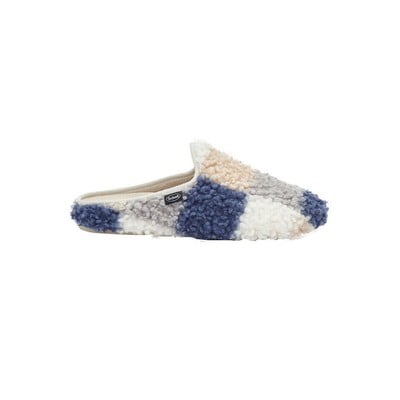 Scholl Maddy Blue-Multi Γυναικεία Ανατομική Παντόφ