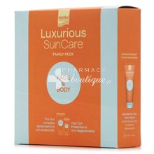 Intermed Luxurious SunCare Σετ Family Pack Face & Body - High Protection Face Cream SPF50 - Αντηλιακό Προσώπου, 75ml & Sun Protection Body Cream SPF50 - Αντηλιακό Σώματος, 200ml