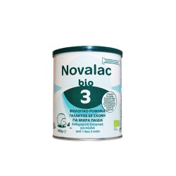 Novalac Bio 3 Βιολογικά Ρόφημα Γάλακτος Σε Σκόνη Για Μικρά Παιδιά Από 1-3 Ετών 400g