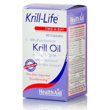 Health Aid Krill-Life Krill Oil, 60 caps 