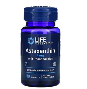 Life Extension Astaxanthin 4mg with Phospholipids-