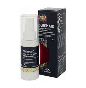 Nordaid Sleep Aid Melatonin-Υπογλώσσιο Spray με Με