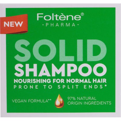 FOLTENE Pharma Solid Shampoo Nourishing Στερεό Σαμπουάν Θρέψης Για Όλους Τους Τύπους Μαλλιών, 75g