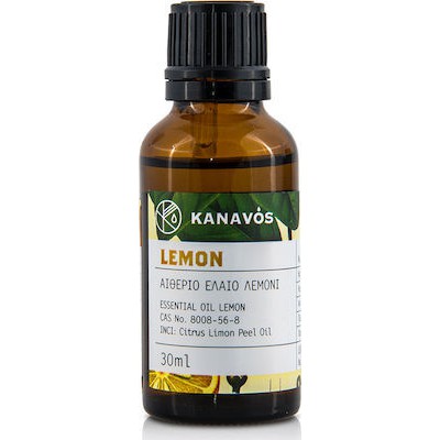 KANAVOS Αιθέριο Έλαιο Λεμόνι (Lemon) 30ml