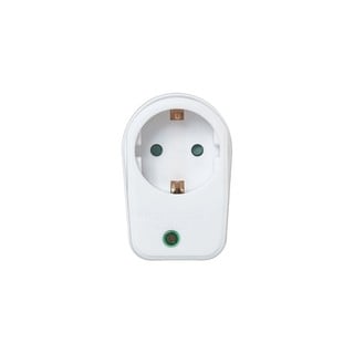Adapter Surge Protection 1 Way White