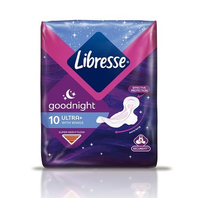 LIBRESSE ULTRA WING GOODNIGHT X10