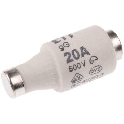 Slow-Blow Fuse Cartridge Diazet 20A Dii Ε27