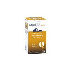 Am Health MorEPA Move Dietary Supplement For Flexible Joints & Healthy Bones 60 Softgels