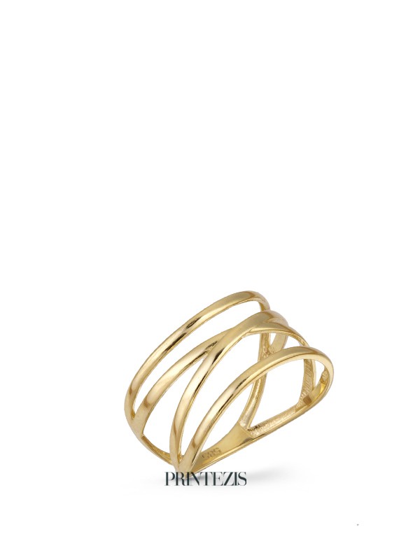  Δαχτυλίδι Χρυσό Κ14