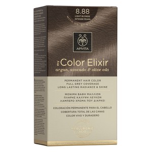 APIVITA Βαφή μαλλιών color elixir N8.88 ξανθό ανοι