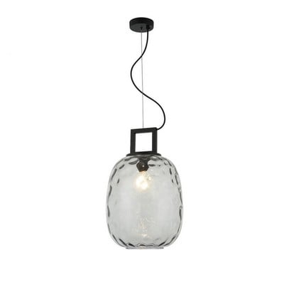 Pendant Light Oval Lucy 40W E27 Smoke