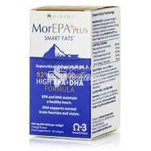 Minami MorEPA Plus Smart Fats (92% Supercritical Omega-3 Fish Oil) - Λιπαρά Οξέα Ω-3, 30 softgels