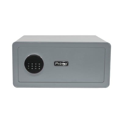 Electronic Safe With Lcd Screen 20Χ42Χ37cm Grey