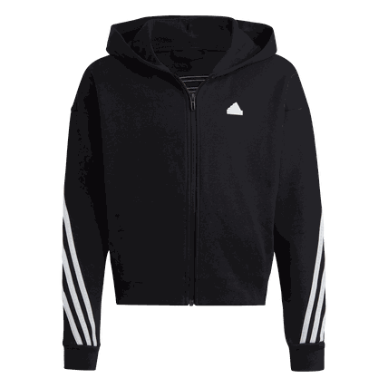adidas kids future icons 3-stripes full-zip hoodie