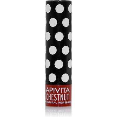 APIVITA Chestnut Lip Care Με Κάστανο ,Ελαφριά Σοκολατί Απόχρωση 4.4gr