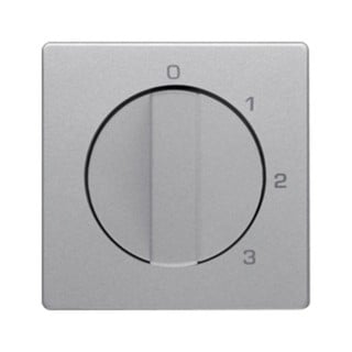 Berker Q.1/Q.3/Q.7 Plate Switch Ventilator 4 Gangs
