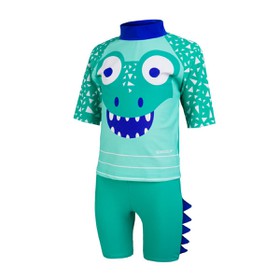 Corey Croc Swim Top & Short Set