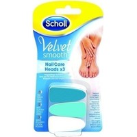 SCHOLL VELVET SMOOTH NAIL CARE SYSTEM REFILL (3ΤΕΜ)