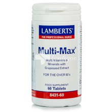 Lamberts MULTI MAX - Πολυβιταμίνη (50+ ετών), 60tabs (8431-60)