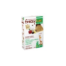 Frezylac Βρεφική Κρέμα Βρώμης Ολικής Άλεσης Με Γάλα Μήλο & Βανίλια 200gr