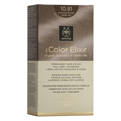 Apivita Βαφή Μαλλιών My Color Elixir No10,81 Κατάξ