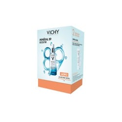 Vichy Promo Vichy Mineral 89 Hyaluronic Acid Face Moisturizer Ενυδατικό Booster Προσώπου Για Καθημερινή Χρήση 50ml & Δώρο UV-Age Daily SPF50+ Αντηλιακό Προσώπου 15ml